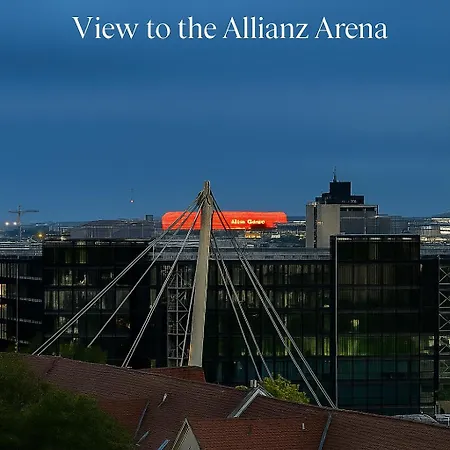 Stunning Panorama Loft & Arena View * מינכן