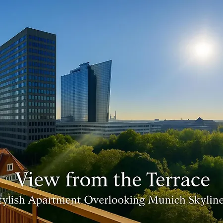 Great View To Allianz Arena & Free Garage Parking *